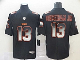 Nike Browns 13 Odell Beckham Jr. Black Arch Smoke Vapor Untouchable Limited Jersey,baseball caps,new era cap wholesale,wholesale hats